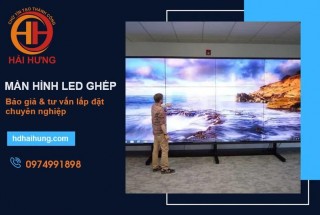 Báo giá màn hình LED ghép mới 2025? Chi tiết tính năng, ưu điểm