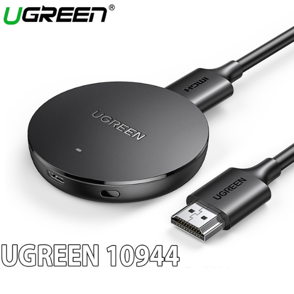Bộ kết nối HDMI không dây Ugreen 10944 CM242 WiFi 2.4G/5G 4K