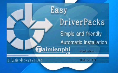 Giao diện phần mềm Easy DriverPacks