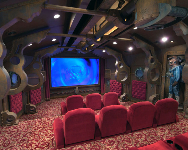 Mô hình thiết kế phòng chiếu phim 