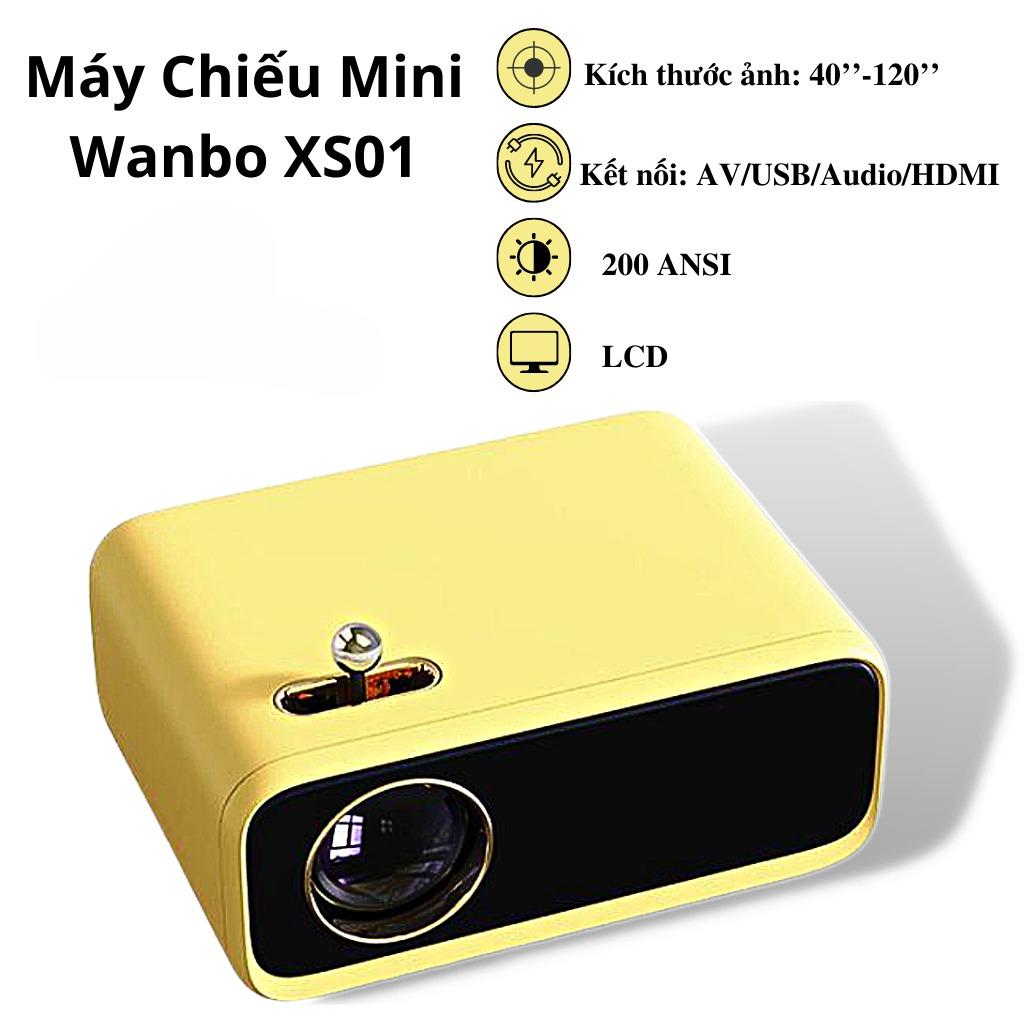 Máy chiếu mini kết nối điện thoại Wanbo XS01 