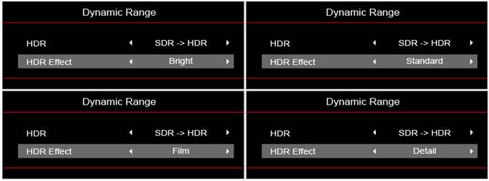 Chuyển đỏi SDR sang HDR