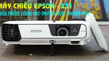 “SIÊU PHẨM” máy chiếu Epson EB-X31 dành cho phòng họp, phòng học 