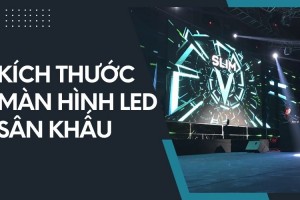Cách tính kích thước màn hình LED sân khấu tối ưu nhất
