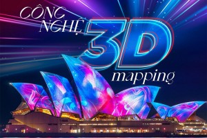 Máy chiếu 3D Mapping là gì? Cho thuê máy chiếu 3D Mapping