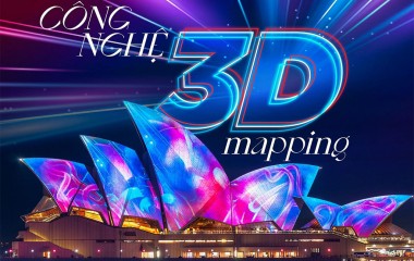 Máy chiếu 3D Mapping là gì? Cho thuê máy chiếu 3D Mapping