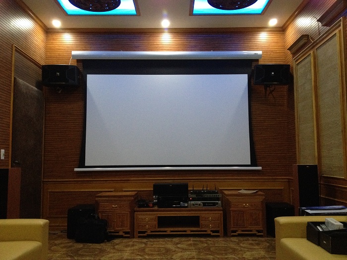 Hải Hưng lắp đặt phòng chiếu phim cho gia đình Anh Minh tại Đồng Kỵ - Bắc Ninh