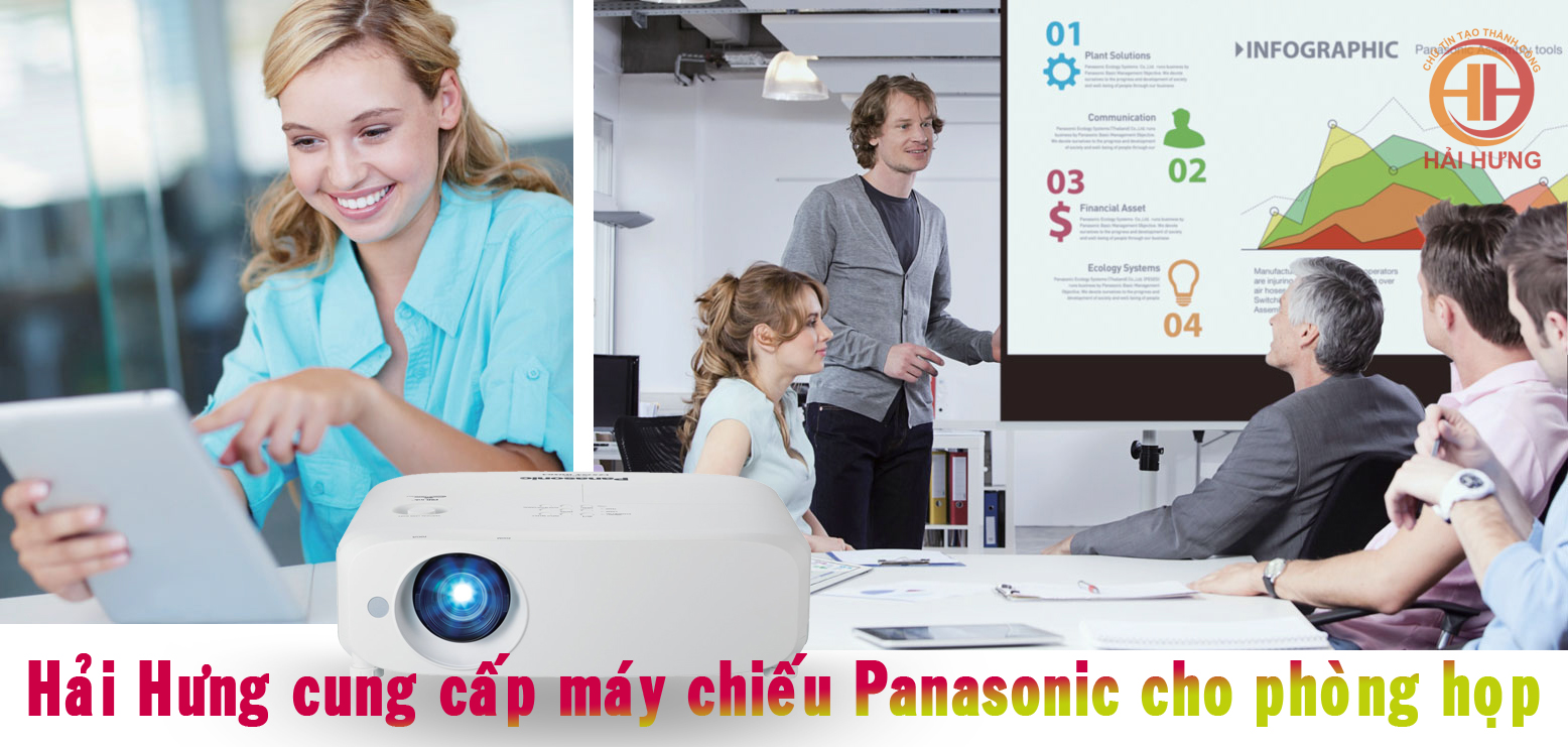 Hải Hưng cung cấp máy chiếu Panasonic cho phòng học