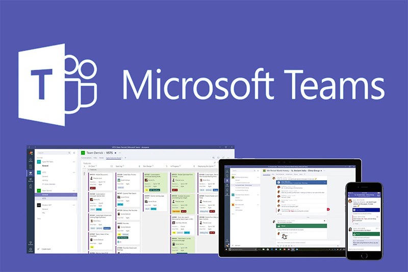 họp trực tuyến qua Microsoft Teams