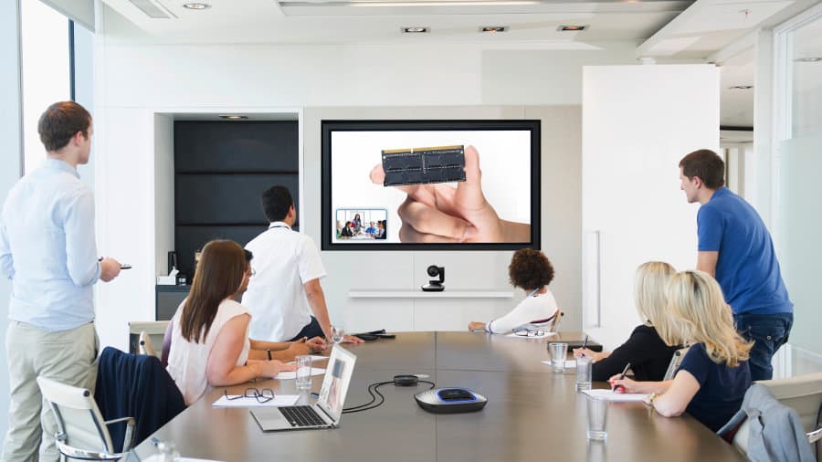 Phòng họp Online thông qua hệ thống hội nghị truyền hình