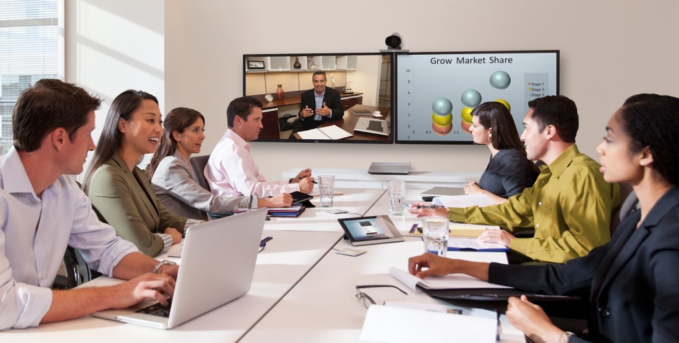 Hệ thống hội thảo trực tuyến được sử dụng hầu hết trong các phòng họp hiện nay