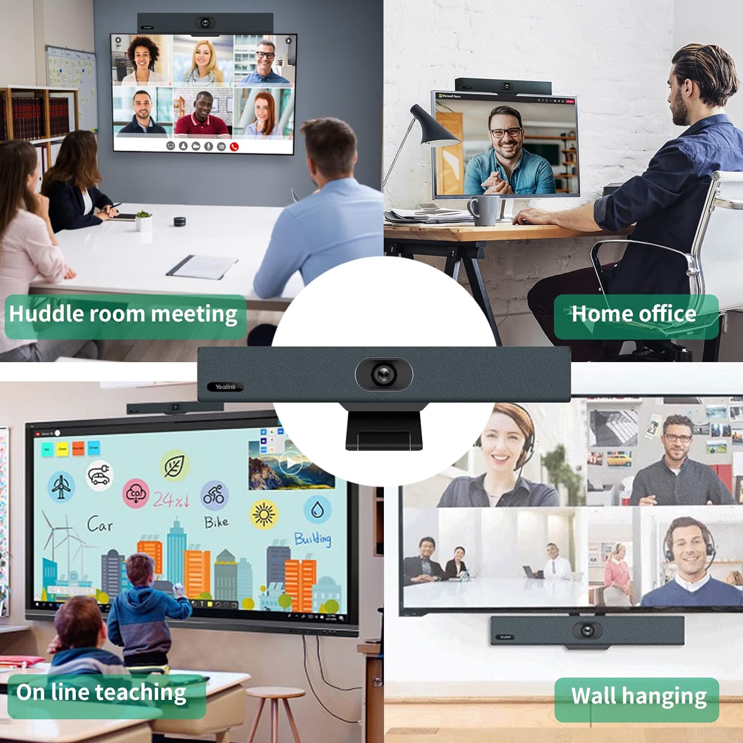 Webcam phòng họp Yealink được tích hợp nhiều tính năng