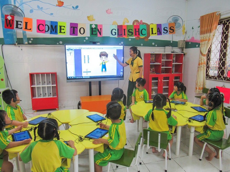 Mô hình phòng học thông minh cho trường tiểu học