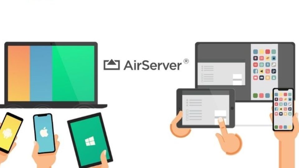 Phần mềm AirServer Connect biến điện thoại thành máy chiếu