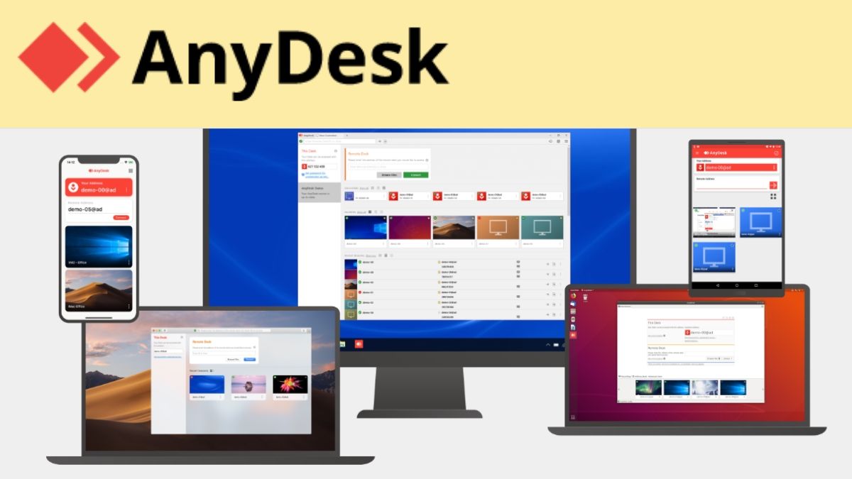 AnyDesk là phần mềm biến thiết bị di động thành màn hình chiếu không phải trả phí