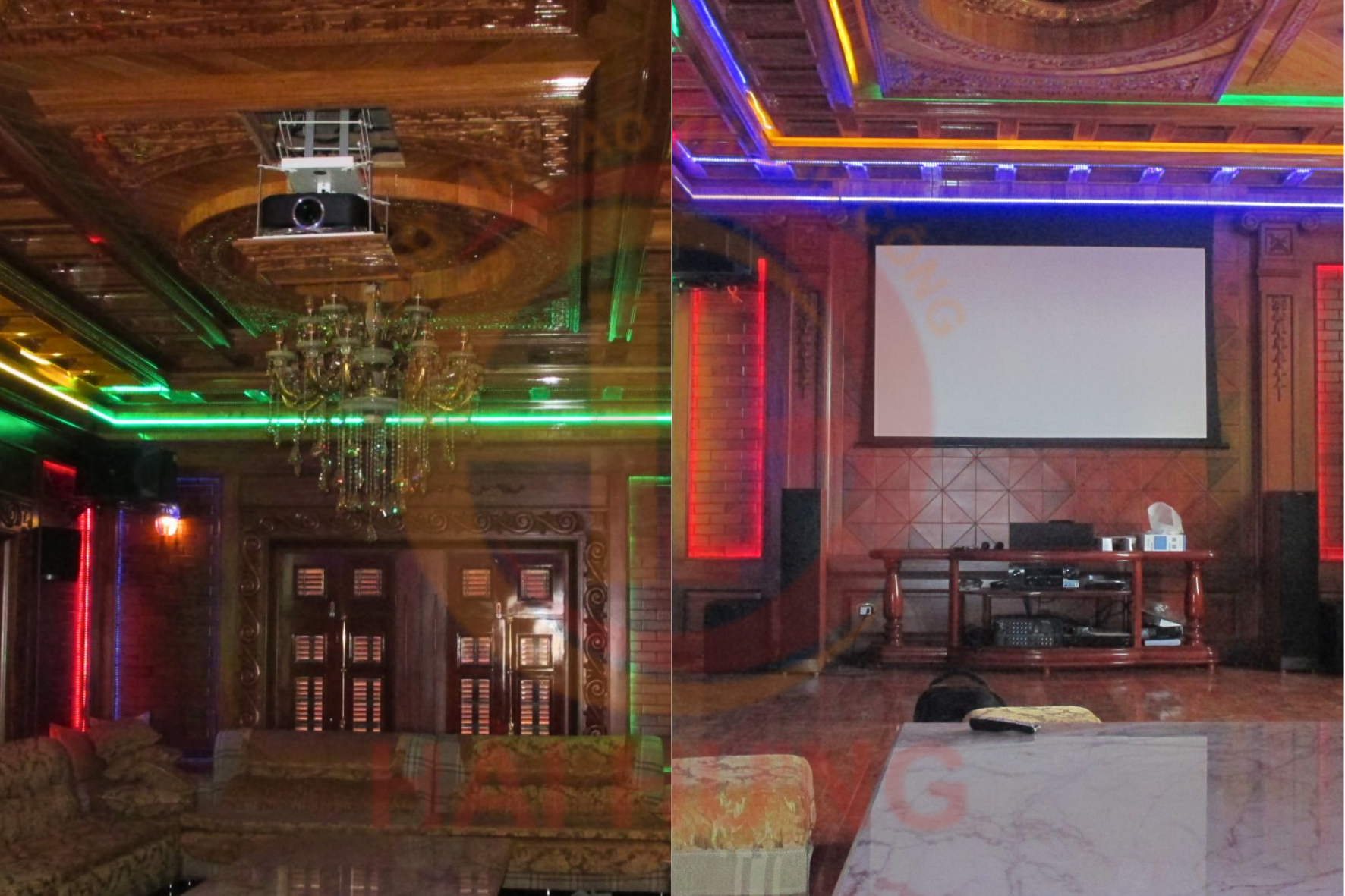 Lắp đặt máy chiếu phim 3D kết hợp Karaoke tại Hải Phòng