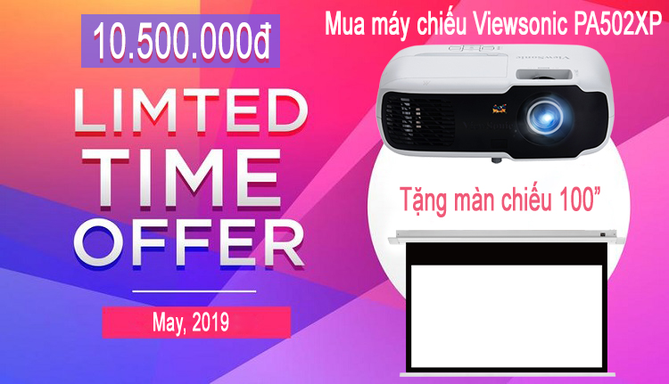 Bộ máy chiếu Viewsonic PA502XP giá rẻ nhất