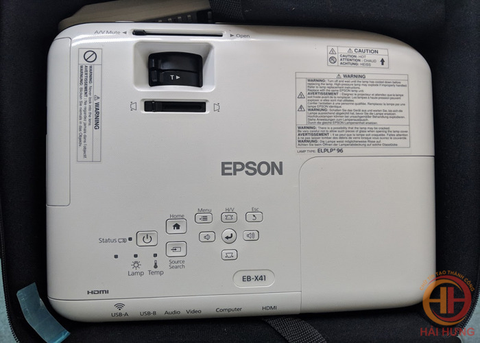 Mặt trên máy chiếu EPSON EB-X41