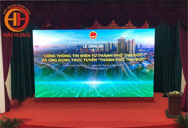 Màn hình LED hội trường trong nhà P4