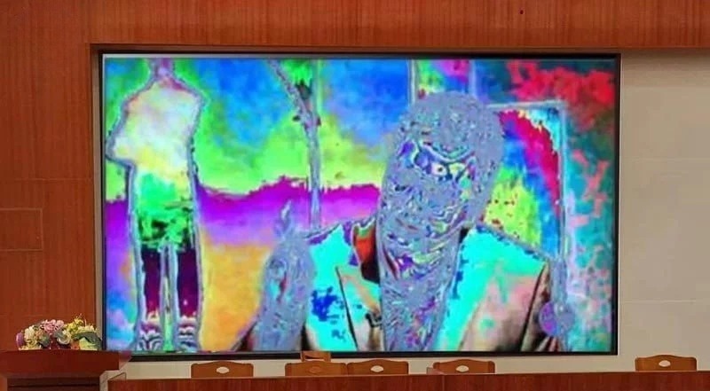 Lỗi hiển thị trên màn hình LED