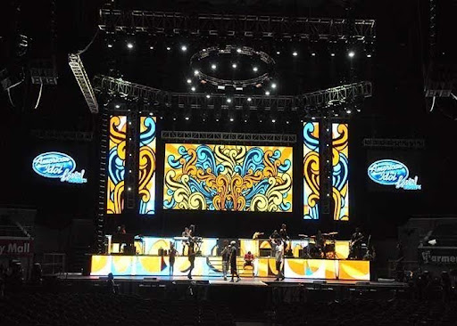 Các mẫu backdrop màn hình LED sân khấu đẹp