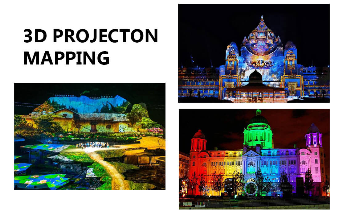 Các hình ảnh bởi công nghệ 3D Mapping vô cùng đẹp mắt, ấn tượng