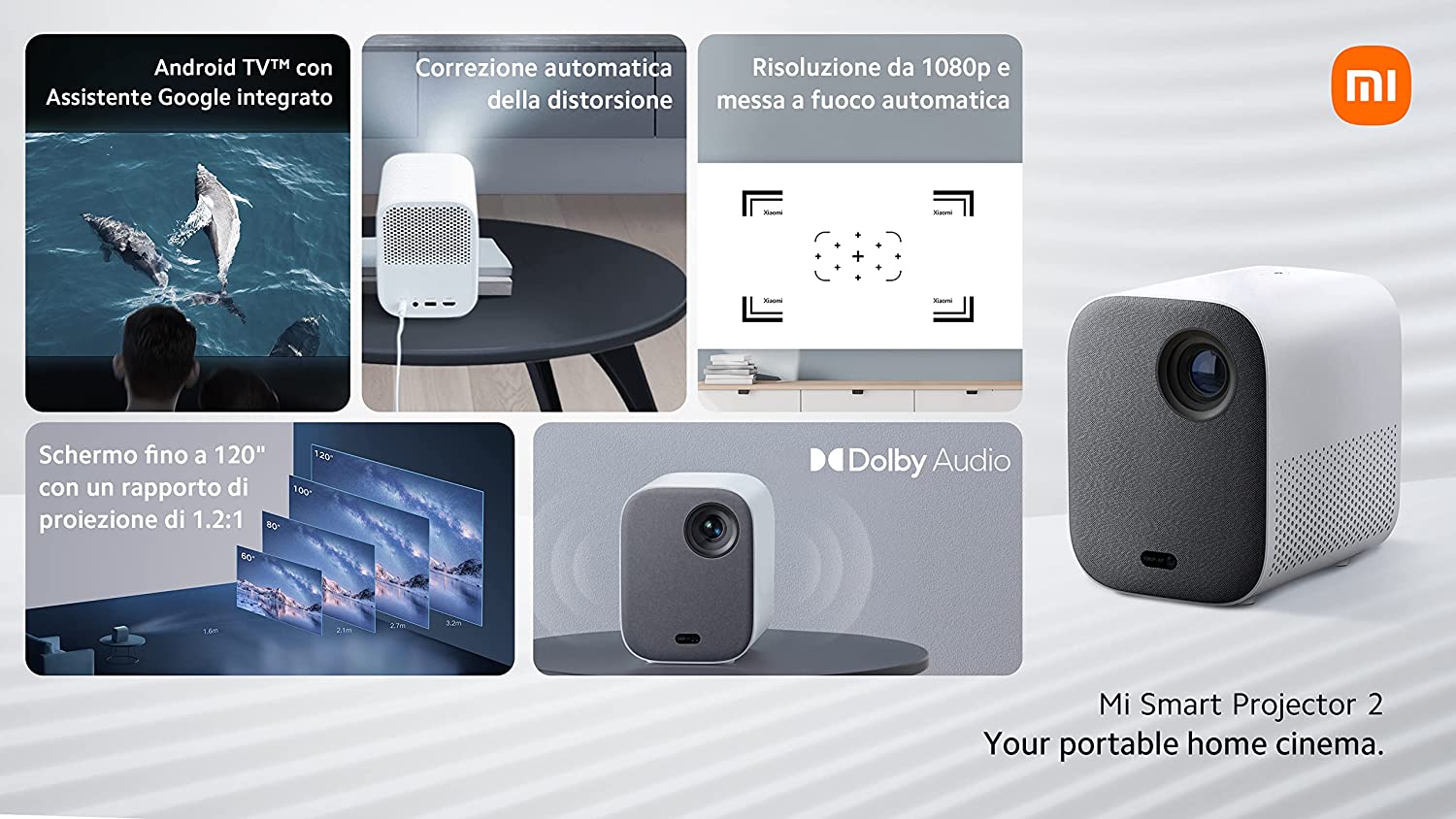 Máy chiếu mini Full HD 1080p Xiaomi Mi Smart Projector 2