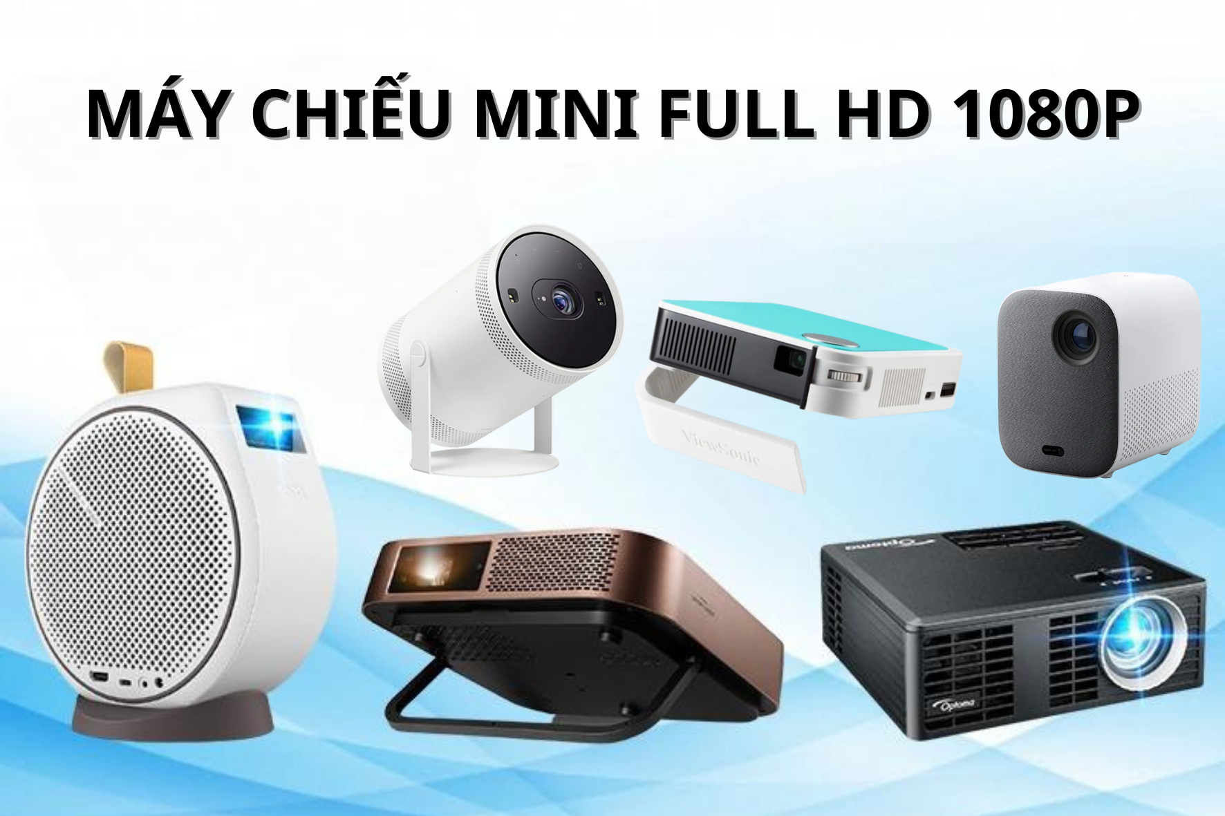 Máy chiếu Mini Full HD 1080p có nhiều chủng loại đa dạng