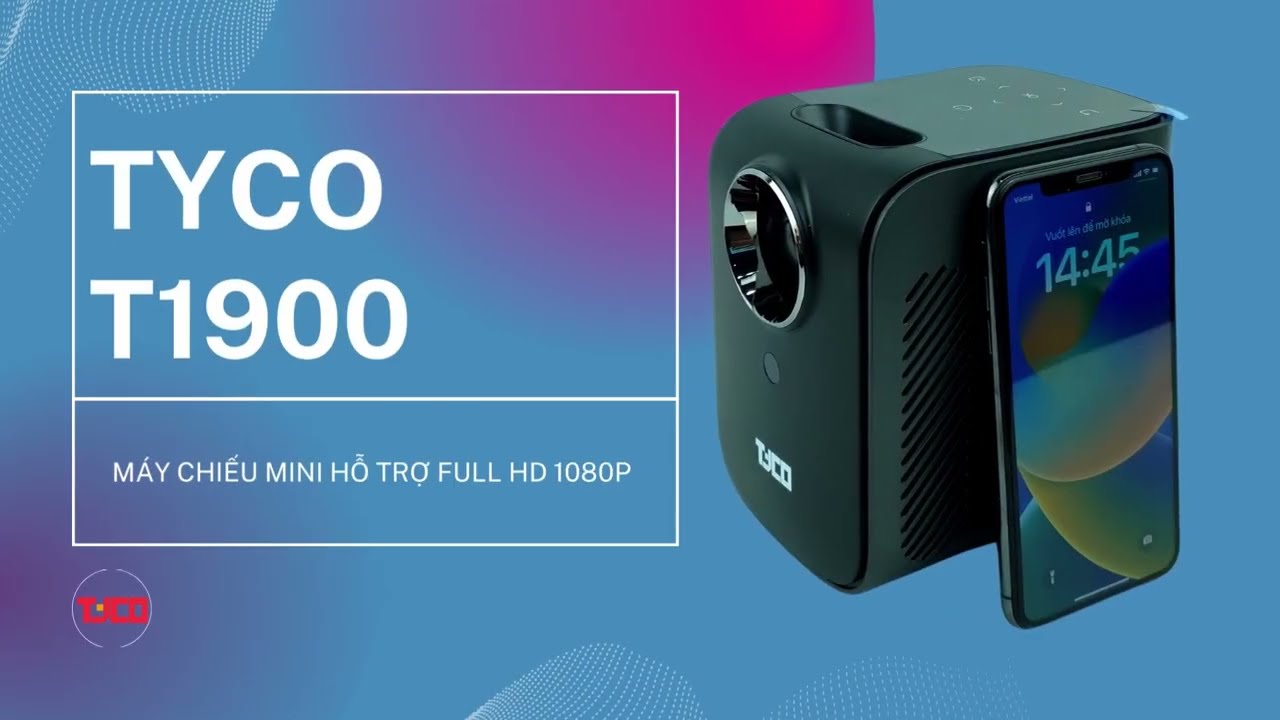 Máy chiếu mini Full HD 1080p Tyco T1900