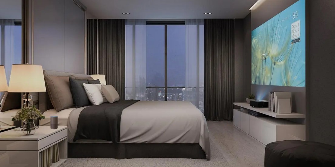 HD Hải Hưng – Chuyên gia trong thiết kế phòng ngủ có máy chiếu