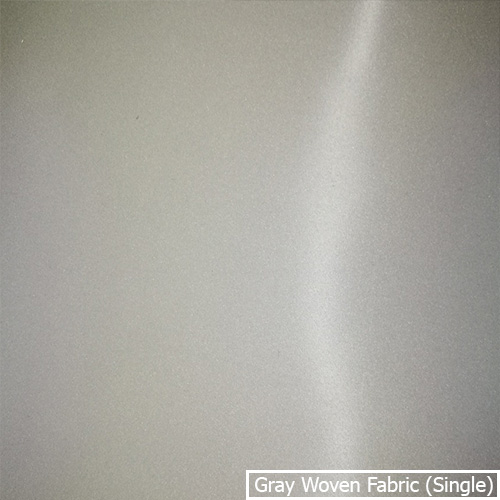 Vải màn chiếu tương phản cao Gray Woven Fabric (Single)