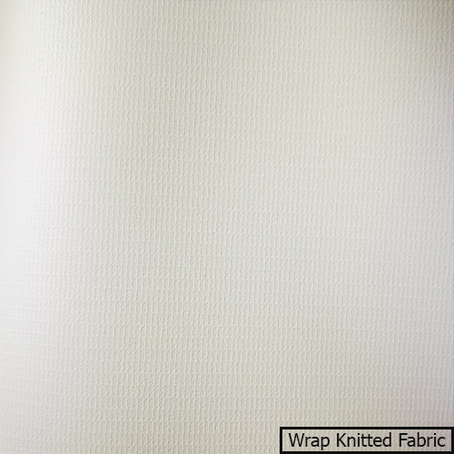 Vải màn chiếu tương phản cao Warp Knitted Fabric