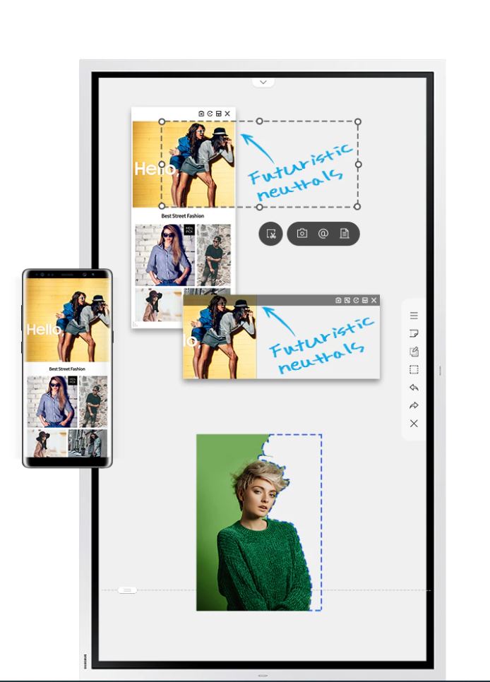 Samsung Flip 2 có khả năng chỉnh sửa ảnh linh hoạt