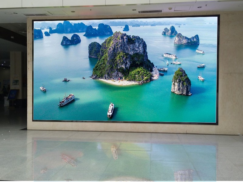 Kích thước màn hình LED P4 trong nhà có thể tùy chỉnh linh hoạt