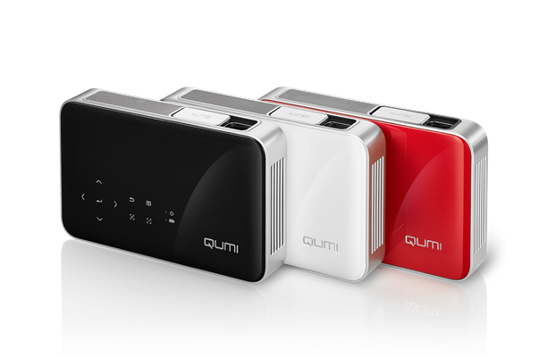 máy chiếu Vivitek Qumi Q38WH có 3 phiên bản màu cho bạn lựa chọn